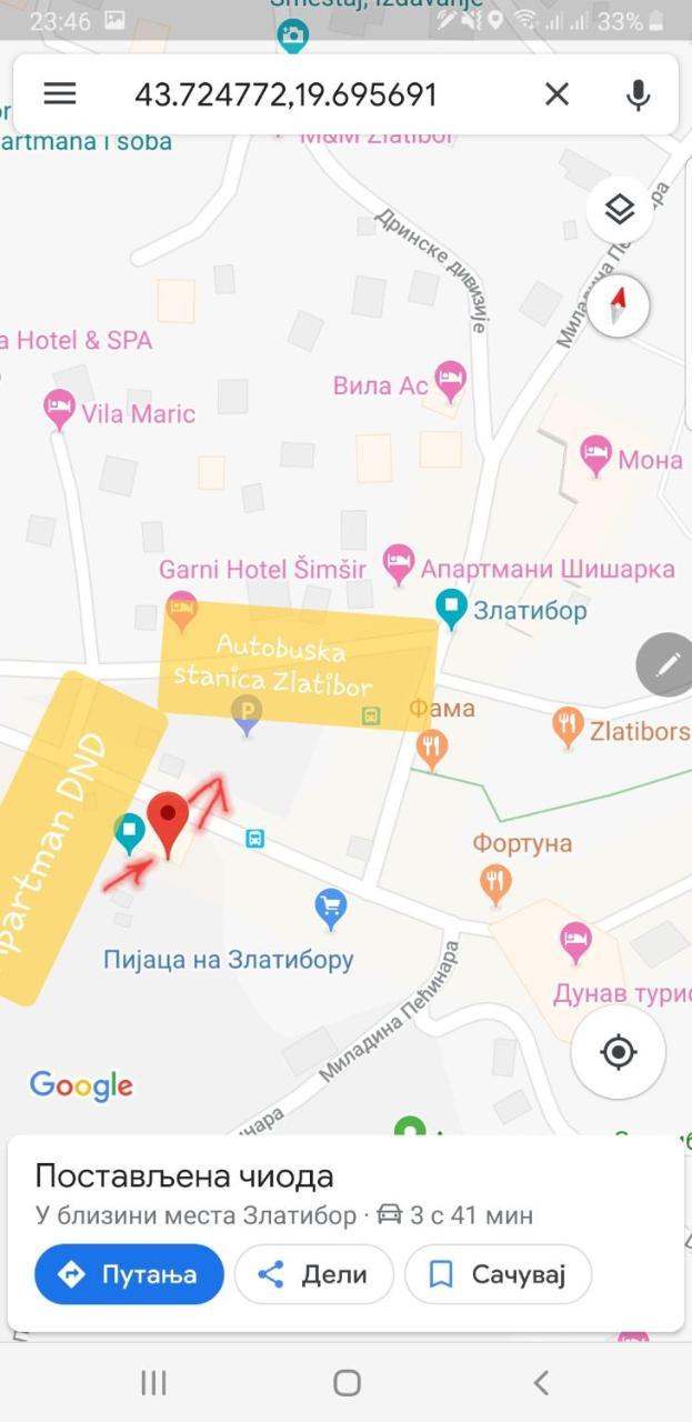 Apartman Dnd Zlatibor Sa Garazom ภายนอก รูปภาพ